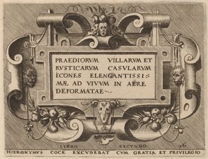 "Praediorum Villarum "的扉页