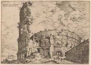 斗兽场的景色 作者 Hieronymus公鸡