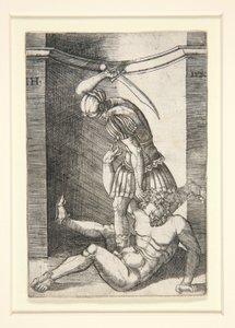 士兵砍杀裸体男子