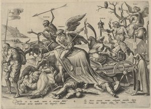 年龄
人的四个年龄和死亡（系列名称） 作者 Adriaen Collaert（拒绝归因）