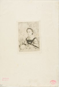 N. Wolkonska 夫人，第二盘 作者 希莱尔·热尔曼·埃德加·德加
