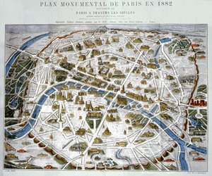 Le Nouveau Paris. 约1867年（雕刻）。 作者 希拉尔·格斯努（Hilaire Guesnu）