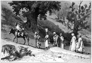 卡比尔家族旅行，阿尔及利亚，大约1890年