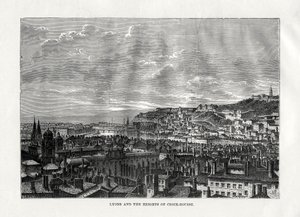 里昂和法国克鲁瓦鲁塞的高地，1879年 作者 希尔迪布兰德