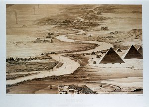 从亚历山大到第二条白内障》，埃及，1841年 作者 赫梅利