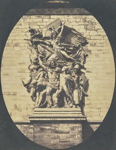 [弗朗索瓦-鲁德（François Rude）创作的 "1792 年的决战（或马赛曲）"细节，凯旋门]。 作者 希波吕特·贝亚德