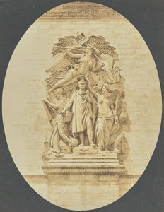 [凯旋门上让-皮埃尔-科尔托绘制的 "1810 年的凯旋 "细节］ 作者 希波吕特·贝亚德