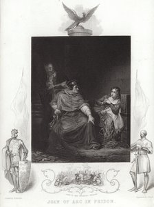 圣女贞德在监狱里 作者 希波吕特·德拉罗什（Hippolyte Delaroche）