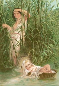 米丽亚姆和摩西 作者 希波吕特·德拉罗什（Hippolyte Delaroche）