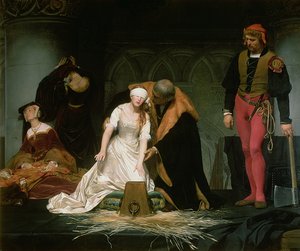 1833年，简·格雷夫人的执行