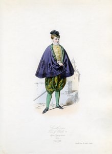 查理九世时期的绅士 作者 Hippolyte Louis 和 Polydore Pauquet
