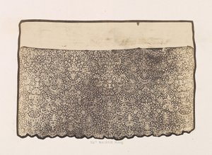丹特尔河畔的奥布，属于探访修道院，1857年。 作者 希波吕特·马莱格