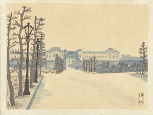 赤坂宫
赤坂宫（物体上的标题）
Herinneringen aan Tokyo（系列标题）
Tokyo kaiko zue（系列标题） 作者 植村真郎