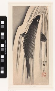 鲤鱼逆流而上 作者 歌川广重 (I)