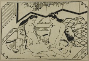 春宫画册上的一张纸
