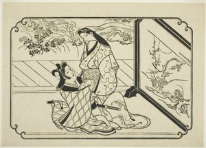 屏幕背后 作者 菱川师信