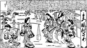 松风和村上，1684-1688年。