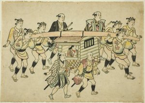 大名的行列 作者 菱川师信