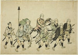大名的行列 作者 菱川师信
