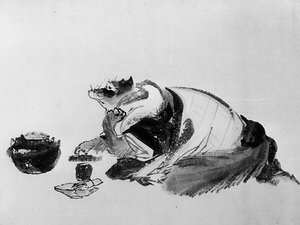 獾，19世纪。