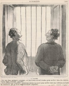 A Clichy 作者 奥诺雷·杜米埃