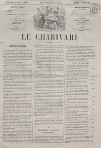 第64号现实：1869年变得苗条的困难。 作者 奥诺雷·杜米埃