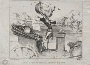 第81号现实：1850年特别代表可可·罗米乌（Coco Romieu）抵达阿尔萨斯。 作者 奥诺雷·杜米埃