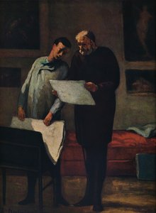 给年轻艺术家的建议，1865-1868年 作者 奥诺雷·杜米埃