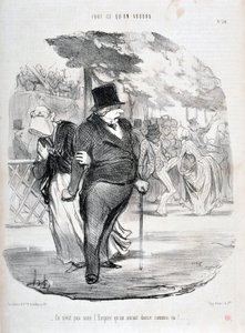 霍诺尔-杜米埃（1808-1879）的作品。Charivari》可追溯到1849年。"在帝国时期，我们是不会这样跳舞的！......"马赛隆尚宫美术博物馆，马赛 作者 奥诺雷·杜米埃