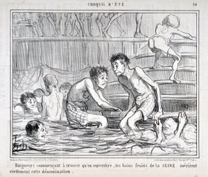 奥诺尔-杜米埃（1808-1879）的艺术作品《Charivari》是1858年的作品。Serie CRUQUIS D