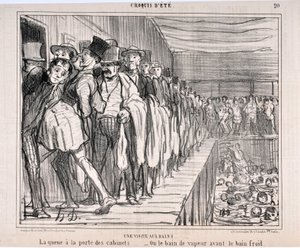 Honore Daumier (1808-1879) Charivari 的艺术作品可追溯至 1858 年： Serie CRUQUIS D