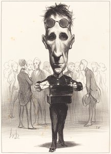 Félix Saint-Priest 作者 奥诺雷·杜米埃