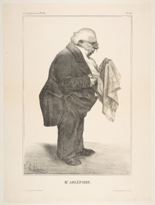 哈雷·佩尔（HarléPère），发表于《漫画》（La Caricature no。 136，1833年6月5日，1833年6月5日。 作者 奥诺雷·杜米埃