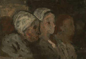 在教会，18551857。 作者 奥诺雷·杜米埃