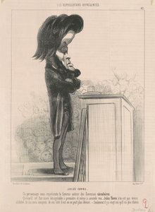 Jules Favre 作者 奥诺雷·杜米埃