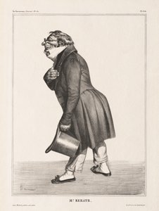 La Caricature, Pl. 314, Comte de.凯拉特里 作者 奥诺雷·杜米埃