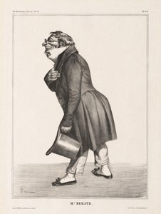 La Caricature，PL。 314，孔德德。火车，1833年。 作者 奥诺雷·杜米埃