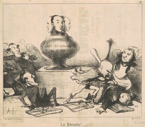 路! 作者 Honoré Daumier