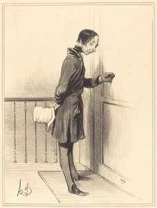 Le Mendiant a domicile 作者 奥诺雷·杜米埃