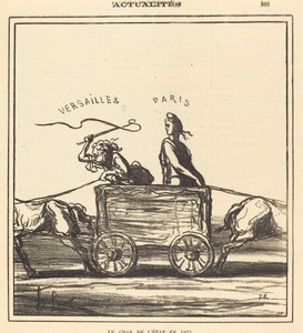 1871年的国家战车 作者 奥诺雷·杜米埃