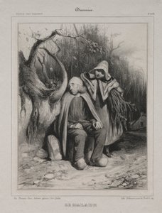无效，1835年。 作者 奥诺雷·杜米埃