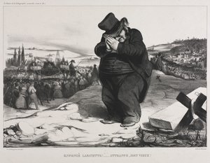 月度协会板块22：拉斐特失败！它为您服务，我的老朋友！，1834年。 作者 奥诺雷·杜米埃