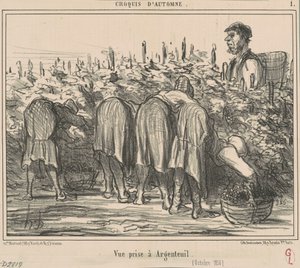摄于阿让特伊（Argenteuil）（1856年10月）。 作者 奥诺雷·杜米埃