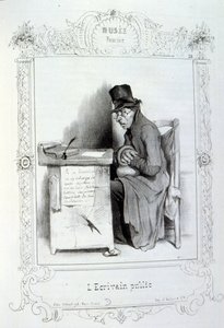 以《Les Cent》和《Robert Macaire》为题的关于思想和传说的Philipon插图。 作者 奥诺雷·杜米埃