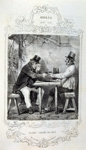illustrations about ideas and legends Philipon under the title Les Cent and Robert Macaire 作者 奥诺雷·杜米埃