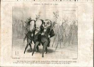 侨报》（Le Charivari 作者 奥诺雷·杜米埃