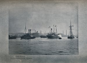 The Tees，米德尔斯堡到达，1919年 作者 胡德有限公司