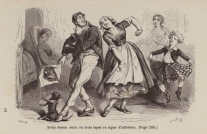 Un Bon Petit Diable》插图（雕刻） 作者 贺拉斯（后）卡斯特利