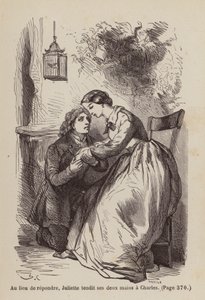 Un Bon Petit Diable》插图（雕刻） 作者 贺拉斯（后）卡斯特利