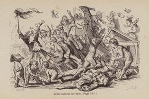 Un Bon Petit Diable》插图（雕刻） 作者 贺拉斯（后）卡斯特利